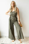 mode, good vibes wide leg jumpsuit