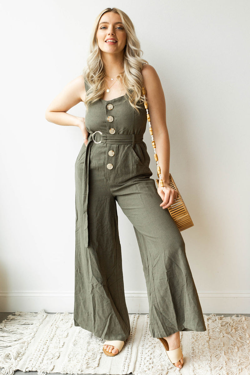 mode, good vibes wide leg jumpsuit