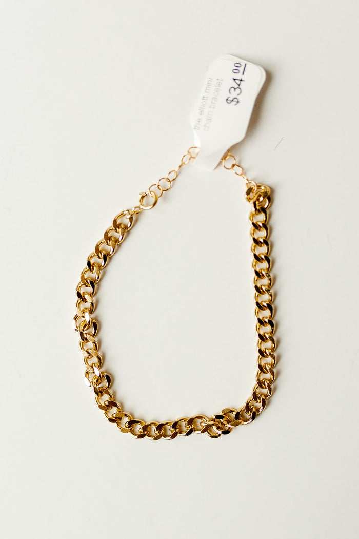 mode, the elliott mini chain bracelet