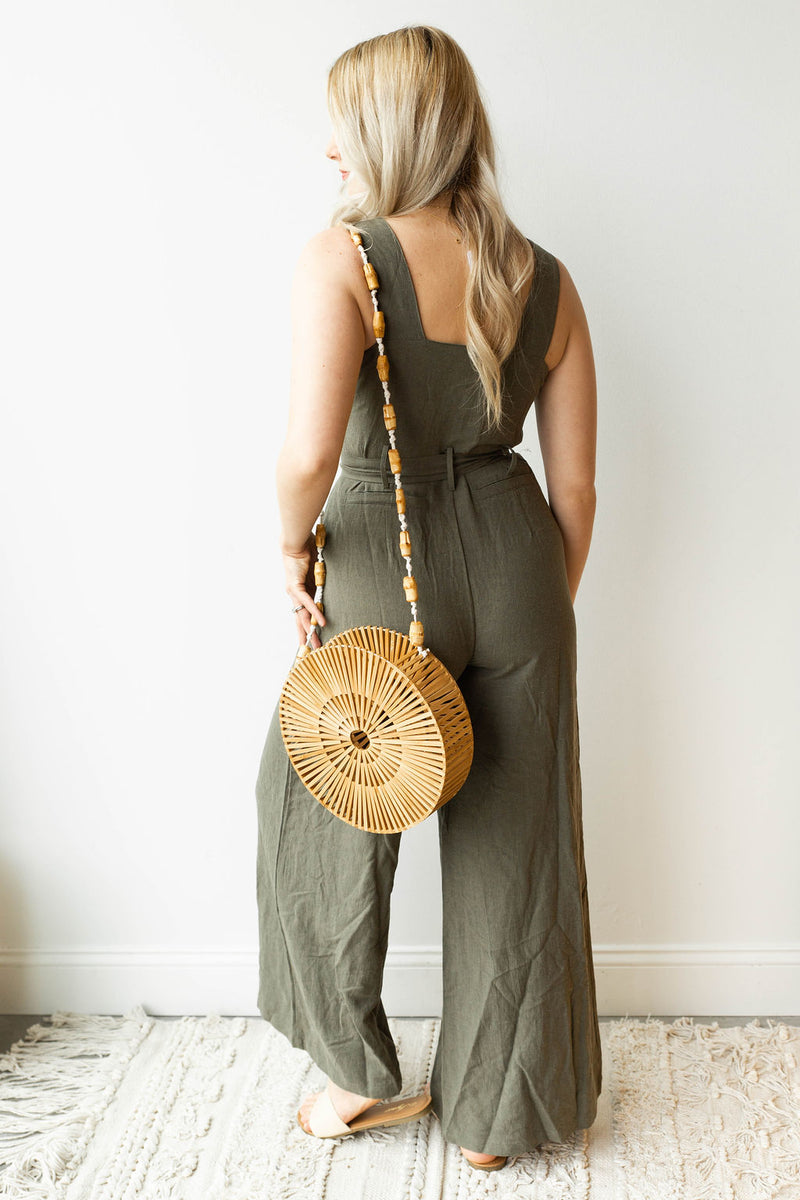 mode, good vibes wide leg jumpsuit