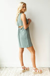 mode, dear John open back dress