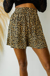 mode, tigre woven short