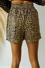 mode, tigre woven short