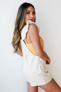 mode, ruffle strap jumper