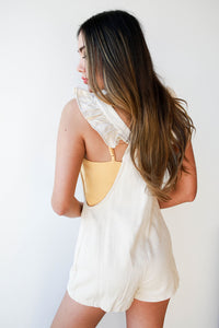 mode, ruffle strap jumper