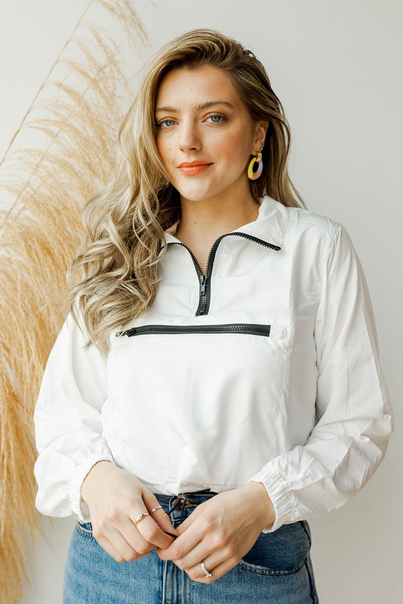 mode, kanga pocket windbreaker