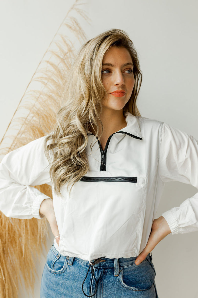 mode, kanga pocket windbreaker