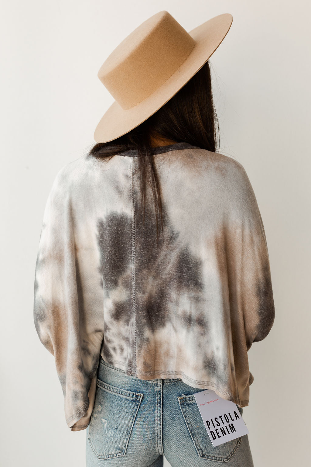 mode, tie dye knit top
