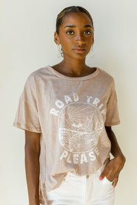 mode, road trip graphic tee