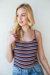 mode, fun stripes bodysuit