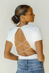 mode, don't look back strappy bodysuit