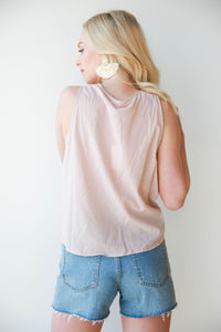 mode, like a lady tie tank