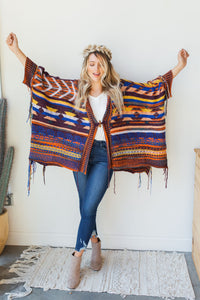 mode, follow the arrow poncho