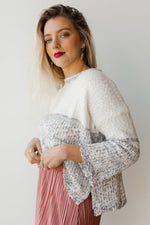 mode, sparkle popcorn sweater