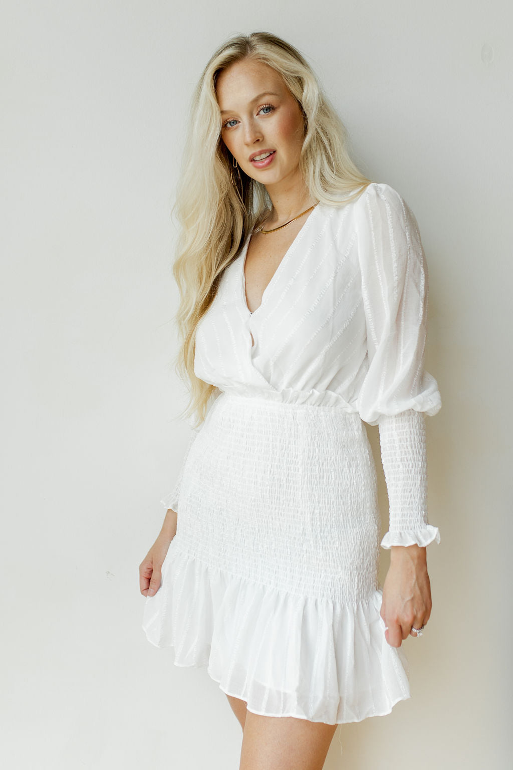 mode, everything tonight smocked dress