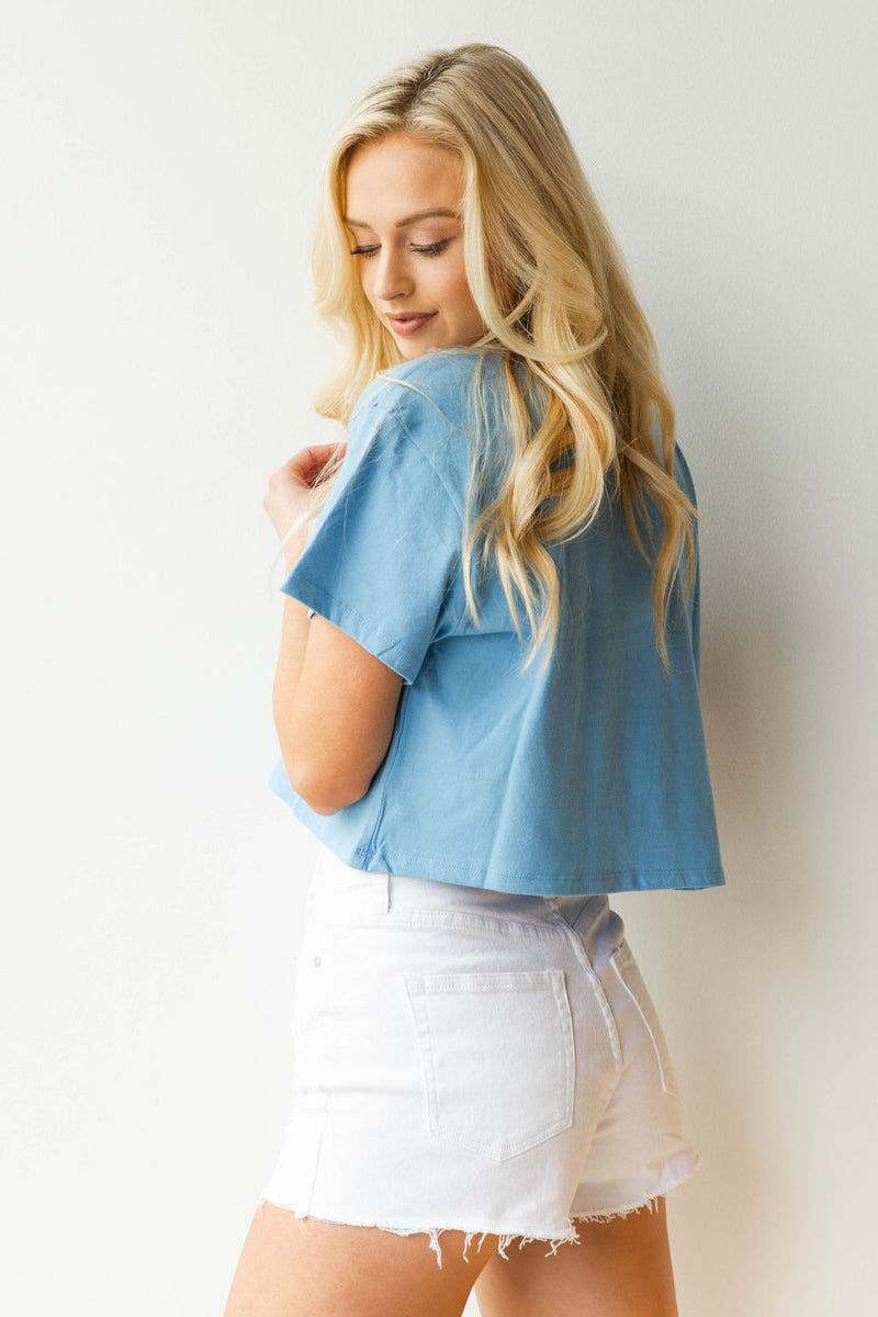 mode, take my hand crop tee