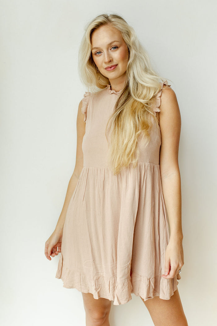 mode, doll face dress