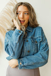 mode, take it easy crop jacket