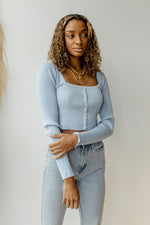 mode, pearl button sweater