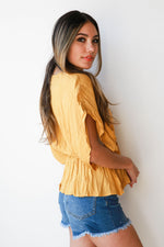 mode, dainty dots tie kimono top
