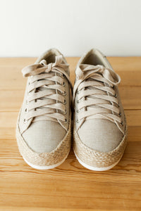 mode, sky high espadrille sneaker