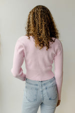 mode, pearl button sweater