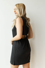 mode, dear John open back dress
