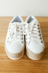 mode, sky high espadrille sneaker