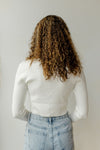 mode, pearl button sweater
