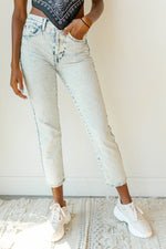 mode, Charlie high rise straight leg