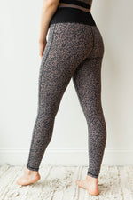 mode, leopard print leggings