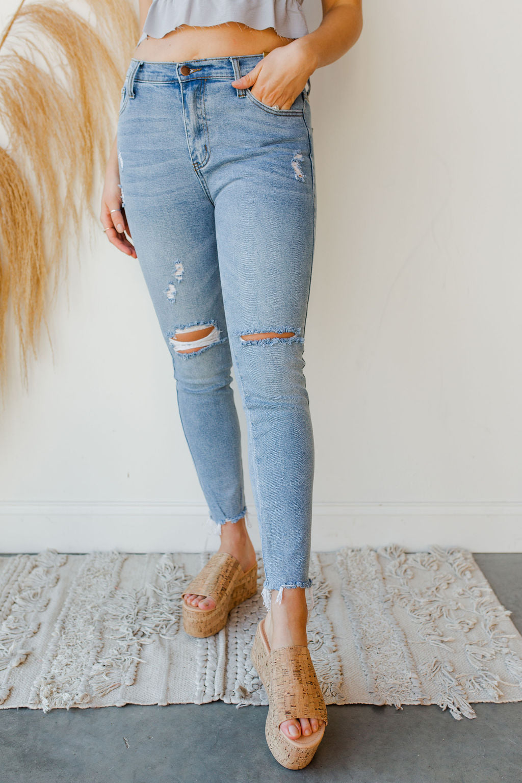 mode, Leo straight fit denim