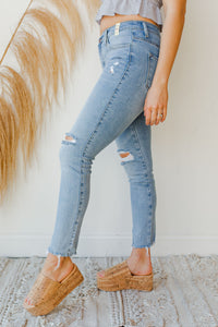 mode, Leo straight fit denim