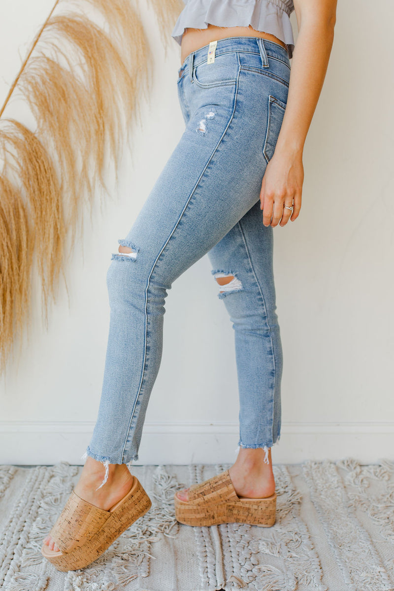 mode, Leo straight fit denim