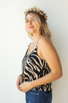 mode, zebra cami