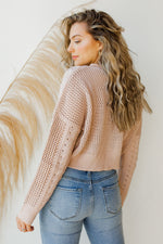 mode, see through you sweater