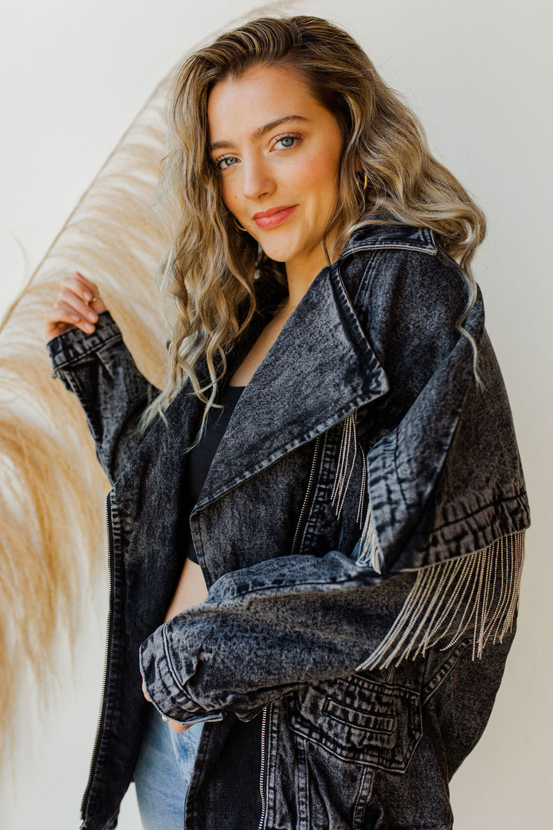 mode, good impressions denim jacket