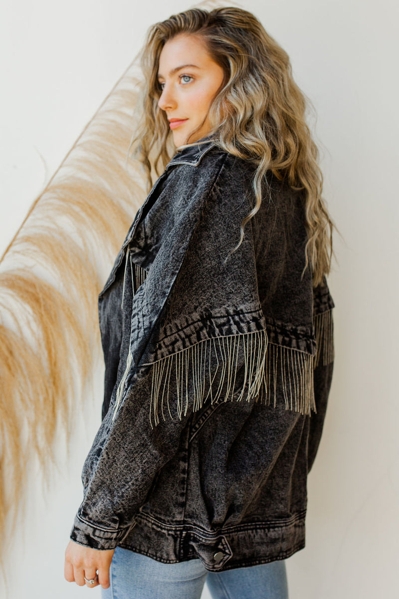 mode, good impressions denim jacket