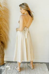 mode, ever flow long dress