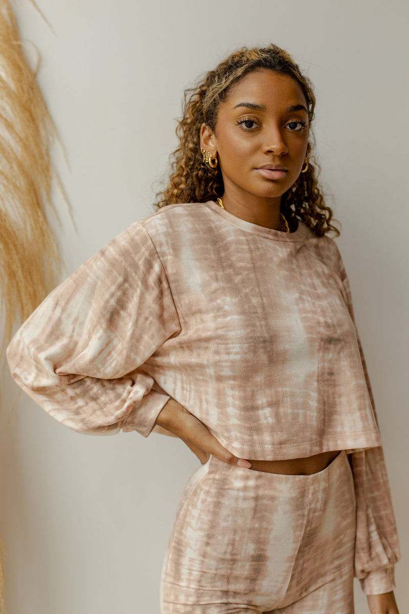 mode, neutral vibes longsleeve top