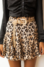 mode, extra flounce mini skirt
