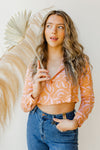 mode, faye woven blouse