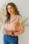 mode, faye woven blouse