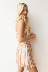 mode, glitter confetti dress