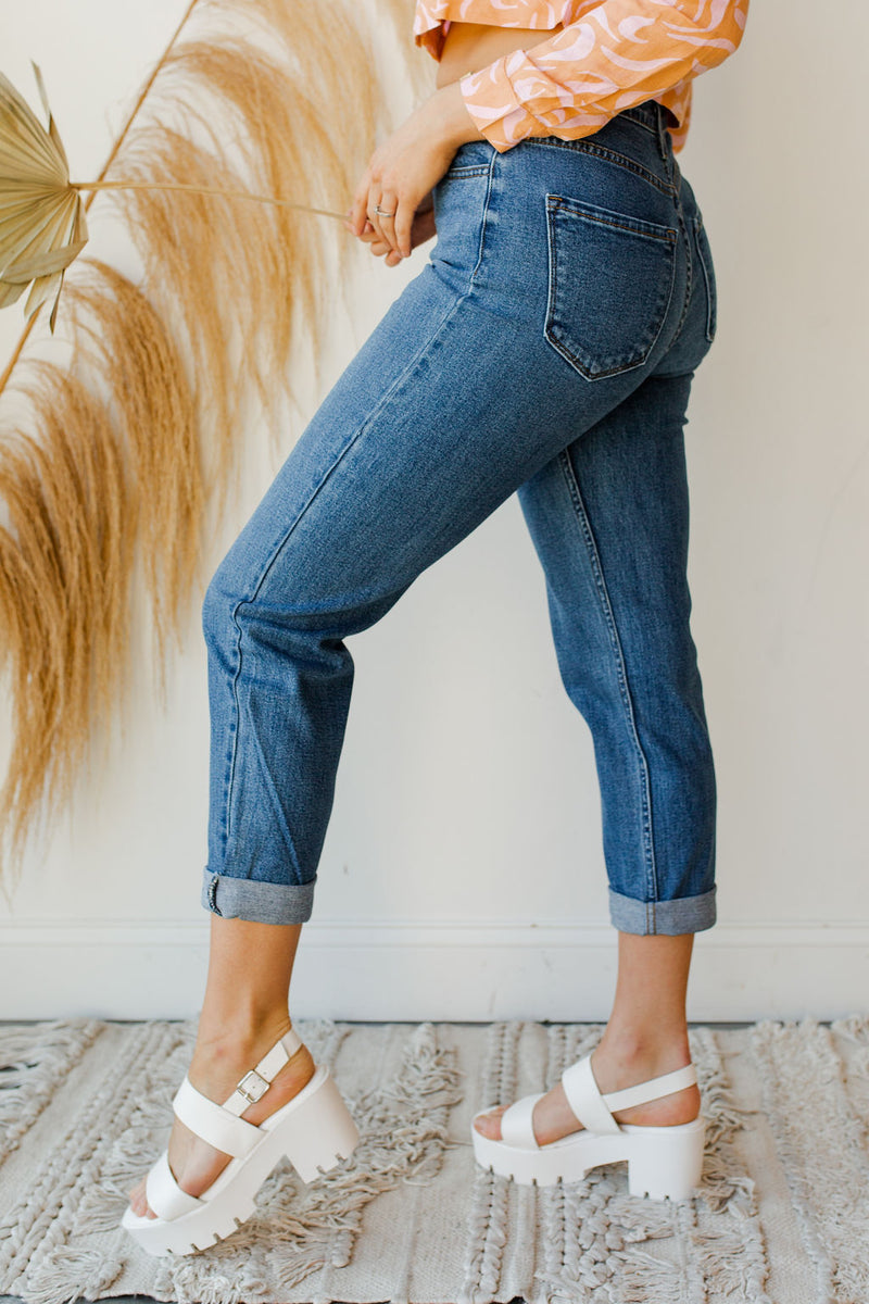 mode, Lara high rise denim