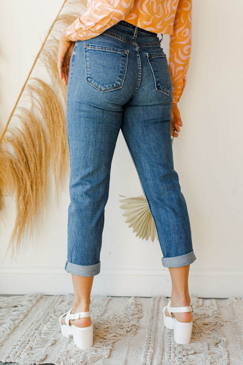 mode, Lara high rise denim