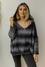 mode, destroyed chenille hoodie