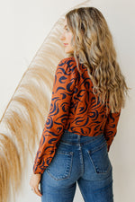 mode, faye woven blouse