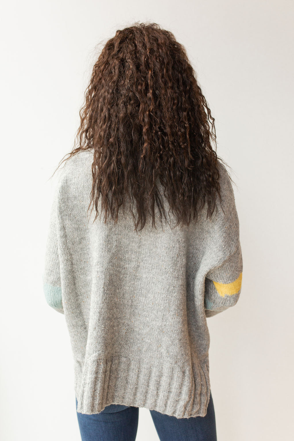 mode, dash of light oversized sweater