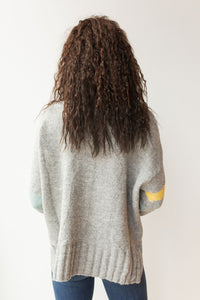 mode, dash of light oversized sweater